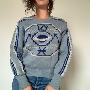 Vintage Wool Saturn Sweater